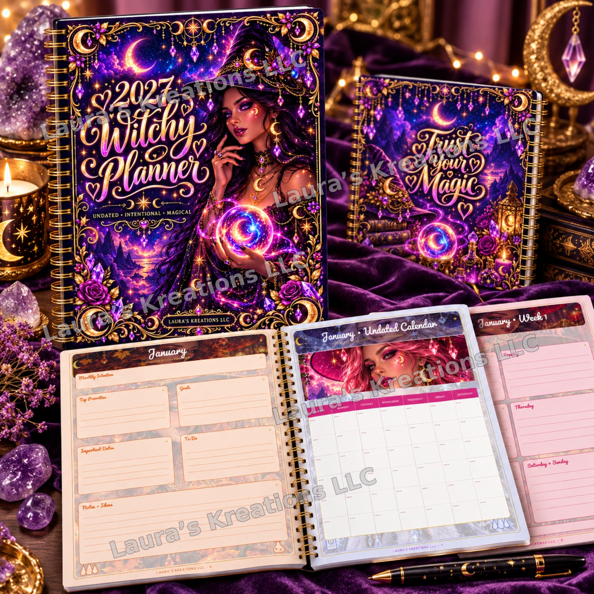 Witchy 2027 Planner