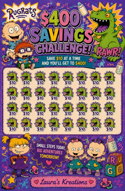 Rugrats savings challenge
