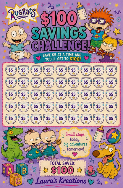 Rugrats savings challenge