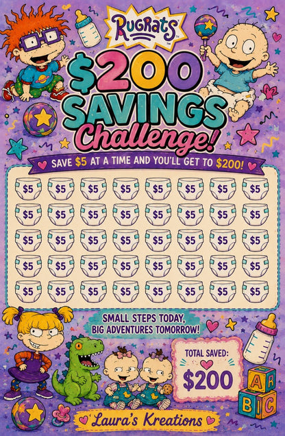 Rugrats savings challenge