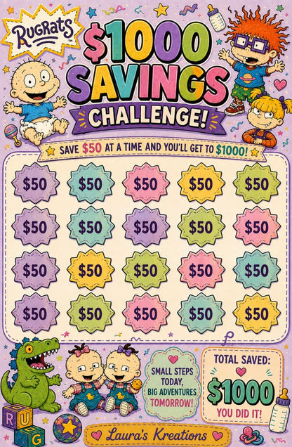 Rugrats savings challenge