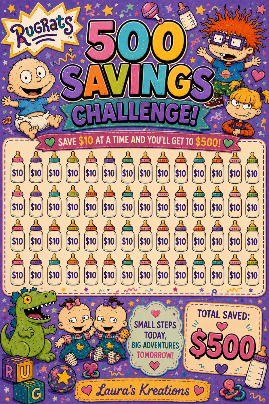 Rugrats savings challenge