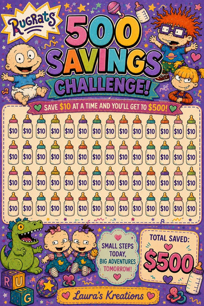 Rugrats savings challenge