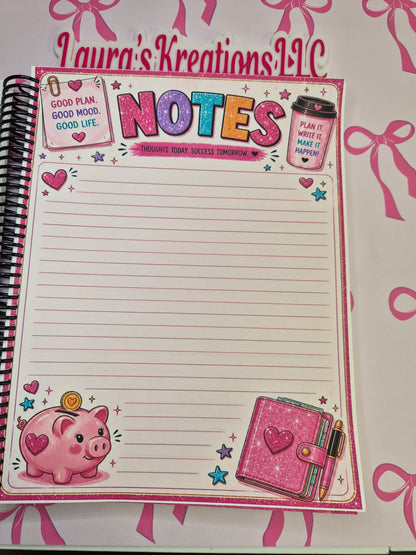 Pink Billing Journal