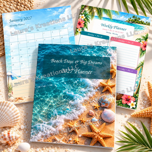 2027 Beach Planner