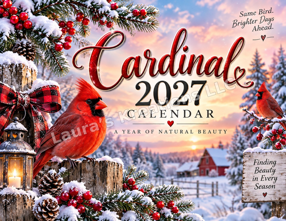 12 Month Wall Calendar
