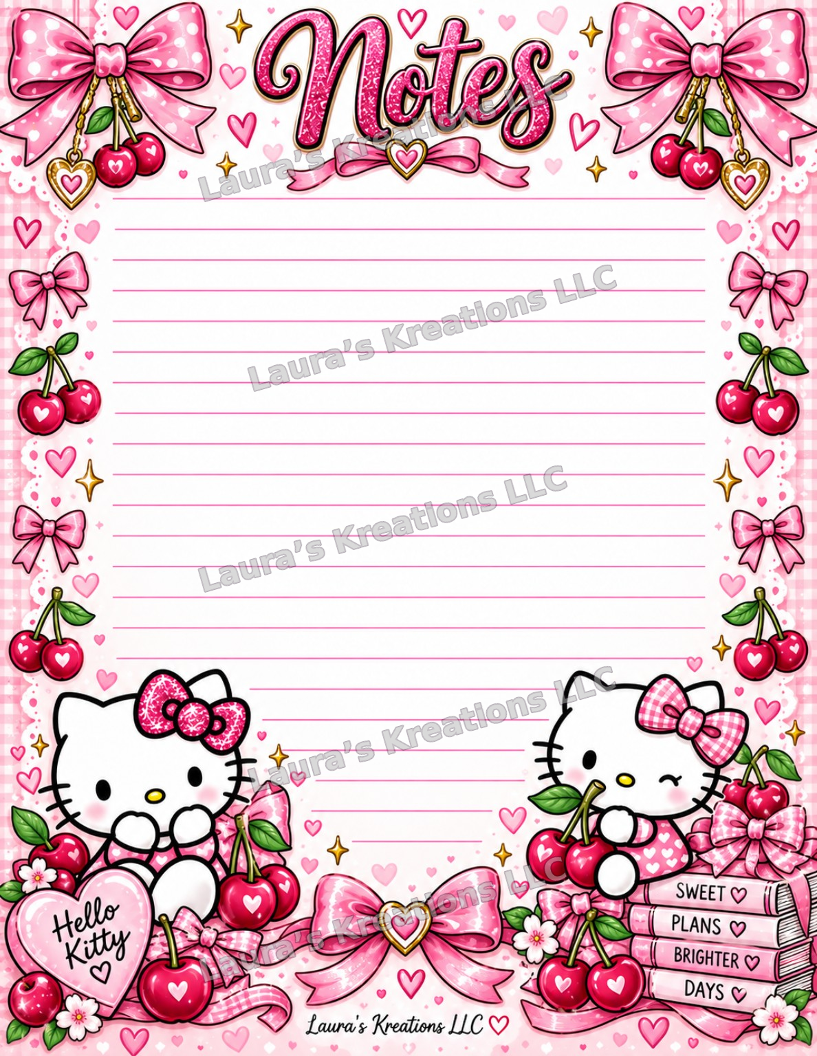 Hello Kitty Notebook