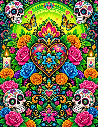 Día de los Muertos Notebook