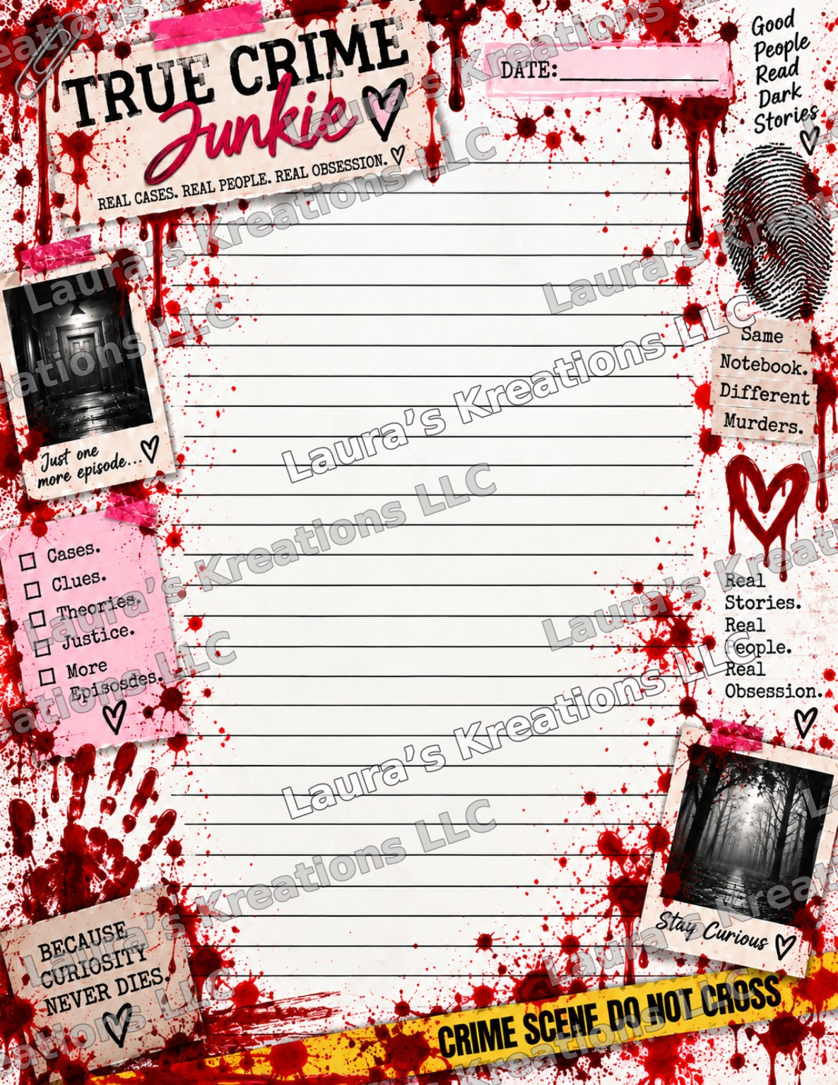 True crime junkie