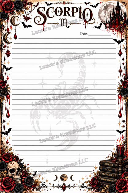 Scorpio Notebook